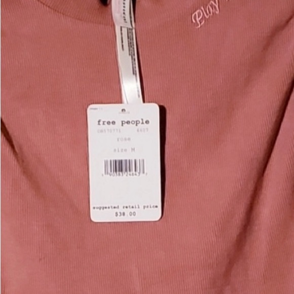 NWT! Free People Play Nice Crop Top in “Nude’s the Mood” - Size Women’s Medium - Picture 6 of 10